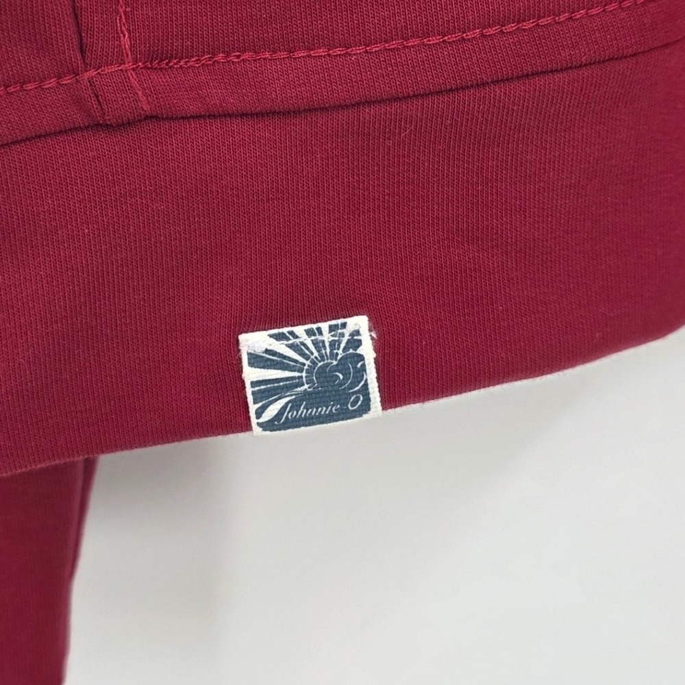 JOHNNIE-O CREWNECK MENS MEDIUM RED PERFORMANCE SWEATSHIRT WILLARD DRIRELEASE NEW - Picture 4 of 16
